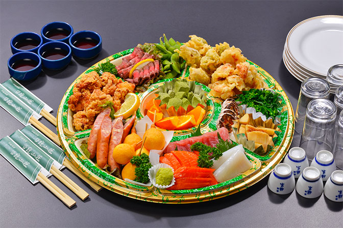 オードブル 5000円の一例